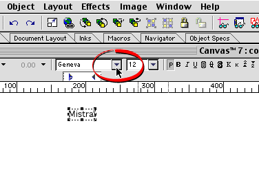 printing rulers with point size